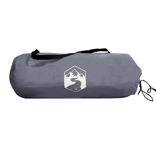 vidaXL Storage Tent Gray and Orange Waterproof