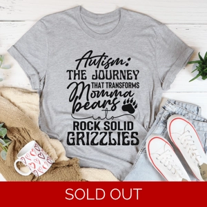 Autism Mama Grizzlies Tee