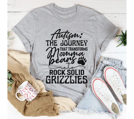 Autism Mama Grizzlies Tee