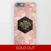 She Believed She Could So She Did Mobile Cover