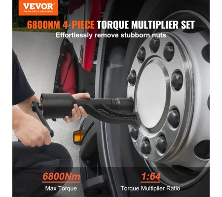 VEVOR Torque Multiplier, 1 Inch Drive Lug Nut Wrench/Multiplier Heavy Duty Torque Multiplier Wrench 