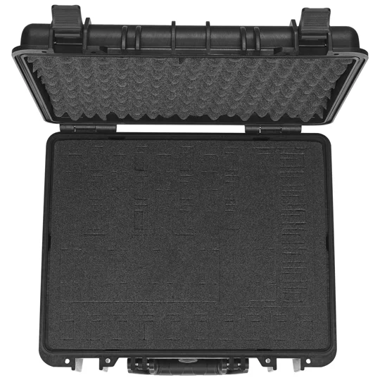 VEVOR Hard Pistol Cases with Pre-cut PU Foam, Waterproof & Dustproof Hard Gun Case for 1 Pistol, 18.