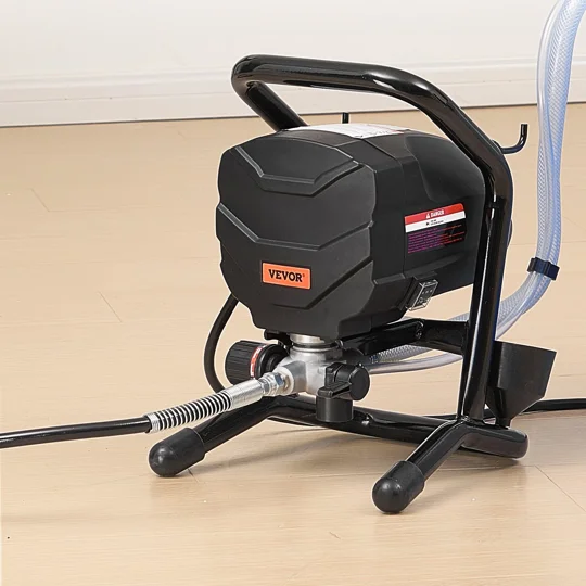 VEVOR Stand Airless Paint Sprayer, 650W High Efficiency Airless Sprayer, 3000PSI Electric Paint Spra