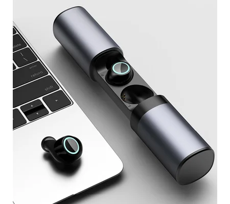 True Twin 2 In 1 Wireless Headphones With Phone Charger