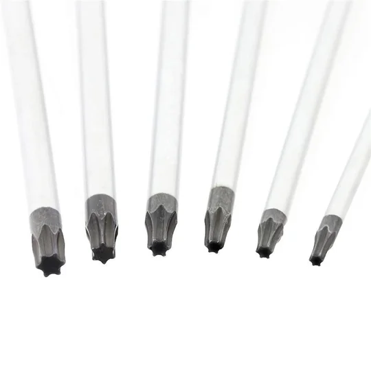 Star Screwdriver Set Extra Long Magnetic Torx T10-T30, 6Pc 360mm