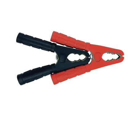 Heavy Duty 400A Insulated Crocodile Clips - Pair for Jump Leads