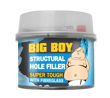 Big Boy Glass Fibre Hard Filler - Heavy Duty Body Repair for Car, Marine