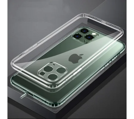 Soft TPU Clear Case with Dust Plug - For iPhone 16 Pro