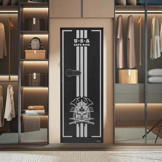 VEVOR 4 Gun Safe, Long Gun Cabinet for Rifles and Pistols, Quick Access Rifle Safe with 3 Ammo Slots