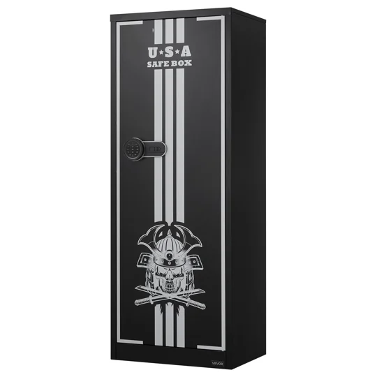 VEVOR 4 Gun Safe, Long Gun Cabinet for Rifles and Pistols, Quick Access Rifle Safe with 3 Ammo Slots