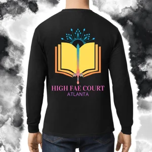 Crown & Sword: Adult Long Sleeve TShirt (Gildan)