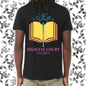Crown & Sword, Glitter & Glow : Adult TShirt (Bella+Canvas)