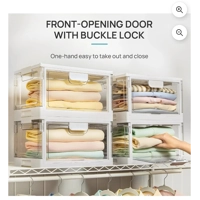 Vtopmart (4 bin stackable foldable drawer)