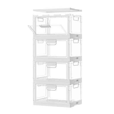 Vtopmart (4 bin stackable foldable drawer)