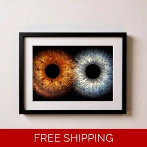 Custom Iris Art