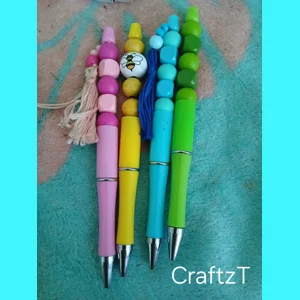 Solid & Ombre Beaded Pens