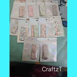 2pc Magnetic bookmark (Floral)