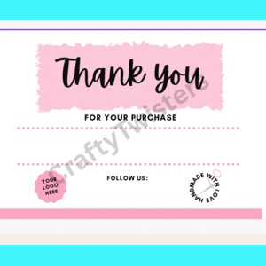 Thank you card