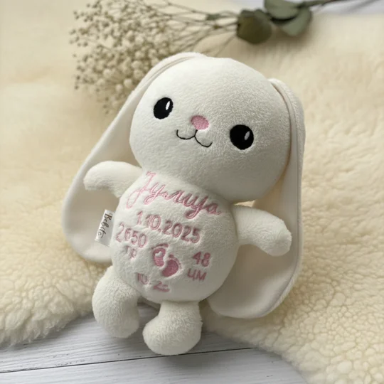 Personalizovani plišani zeka – veliki (30 cm)