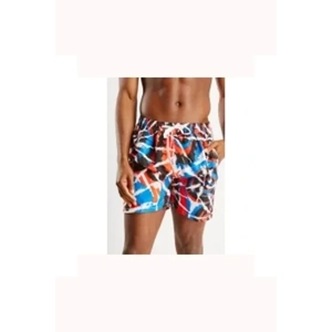 Printed Swim Shorts Red/Multi XXXL