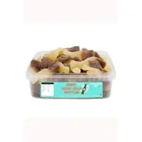 Giant Fizzy Cola Bottles Tub 600g