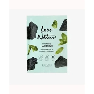 Purifying Hair Scrub with Charcoal & Organic Peppermint