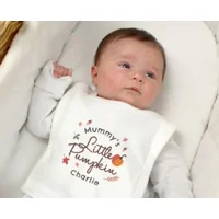 Personalised Little Pumpkin Bib