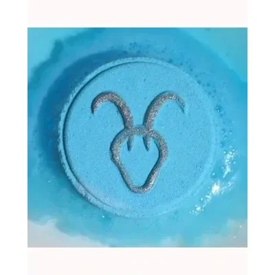 Box of 2 Zodiac Bath Fizzers with Horoscope - Capricorn