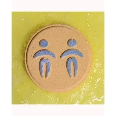 Box of 2 Zodiac Bath Fizzers with Horoscope - Gemini