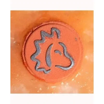 Box of 2 Zodiac Bath Fizzers with Horoscope - Leo