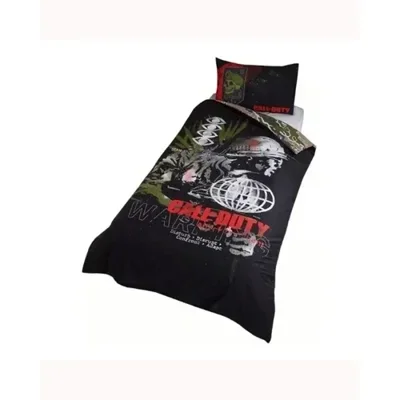 Call Of Duty 'Warning' Reversible Single Duvet Set