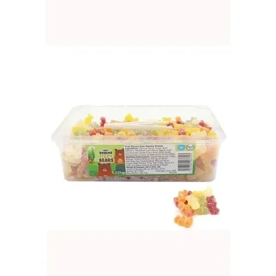 Candy Reams Fizzy Bears 1p Tub 1.02kg