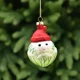 Christmas Sprout Glass Hanging Decoration