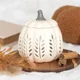 Leaf Cut Out Pumpkin Oil Burner and Wax Warmer