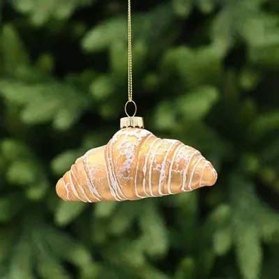 Croissant Glass Hanging Decoration