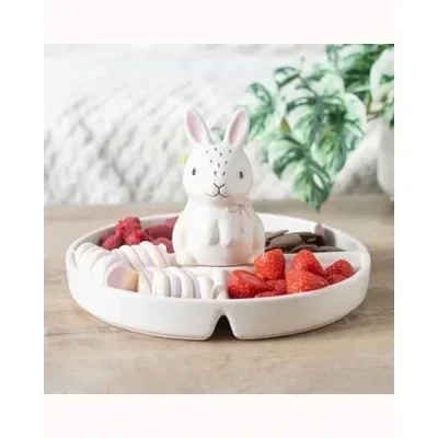 Bunny Chip & Dip Snack Dish