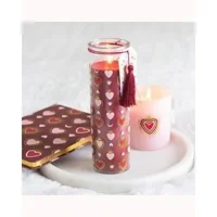Sacred Heart Print Black Fig Tube..