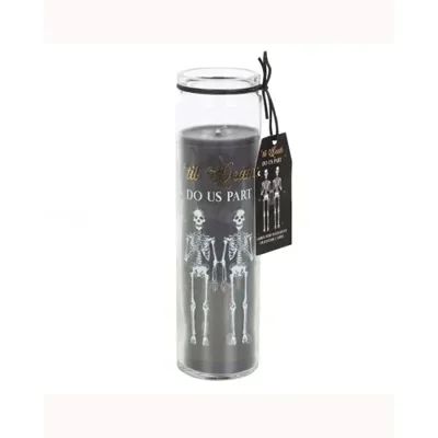 Til Death Do Us Part Amber Noir Tube Candle