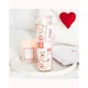 Valentine Postage Stamp Print Sparkling Rose Tub..