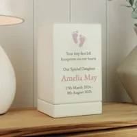 Personalised Baby Girl Small Wood..