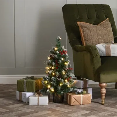 Prelit Potted Christmas Tree
