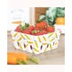 Carrot Patch Ceramic Berry Basket