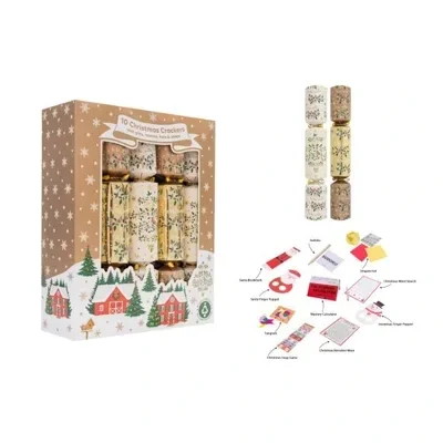 10 Family Crackers - Robin & Foliage