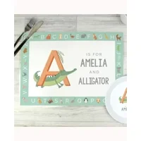 Personalised Animal Alphabet Plac..