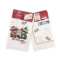 3pk Tea Towels - Highland Cow Chr..