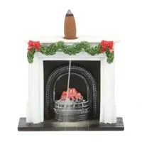 Christmas Fireplace Backflow Ince..