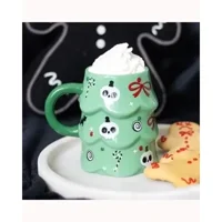 Creepy Christmas Tree Mug