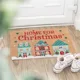 Natural Christmas Street Doormat