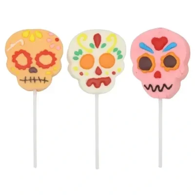 Candy Realms Skull Mallows Lollipop 35g