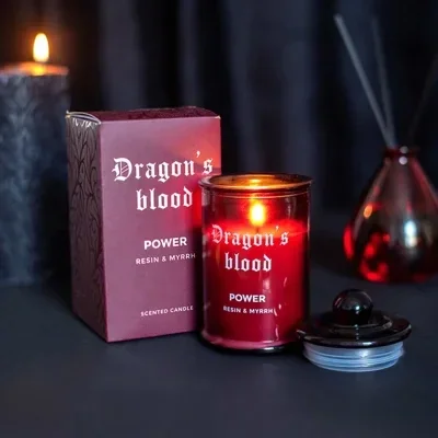 Dragon's Blood Resin & Myrrh Candle